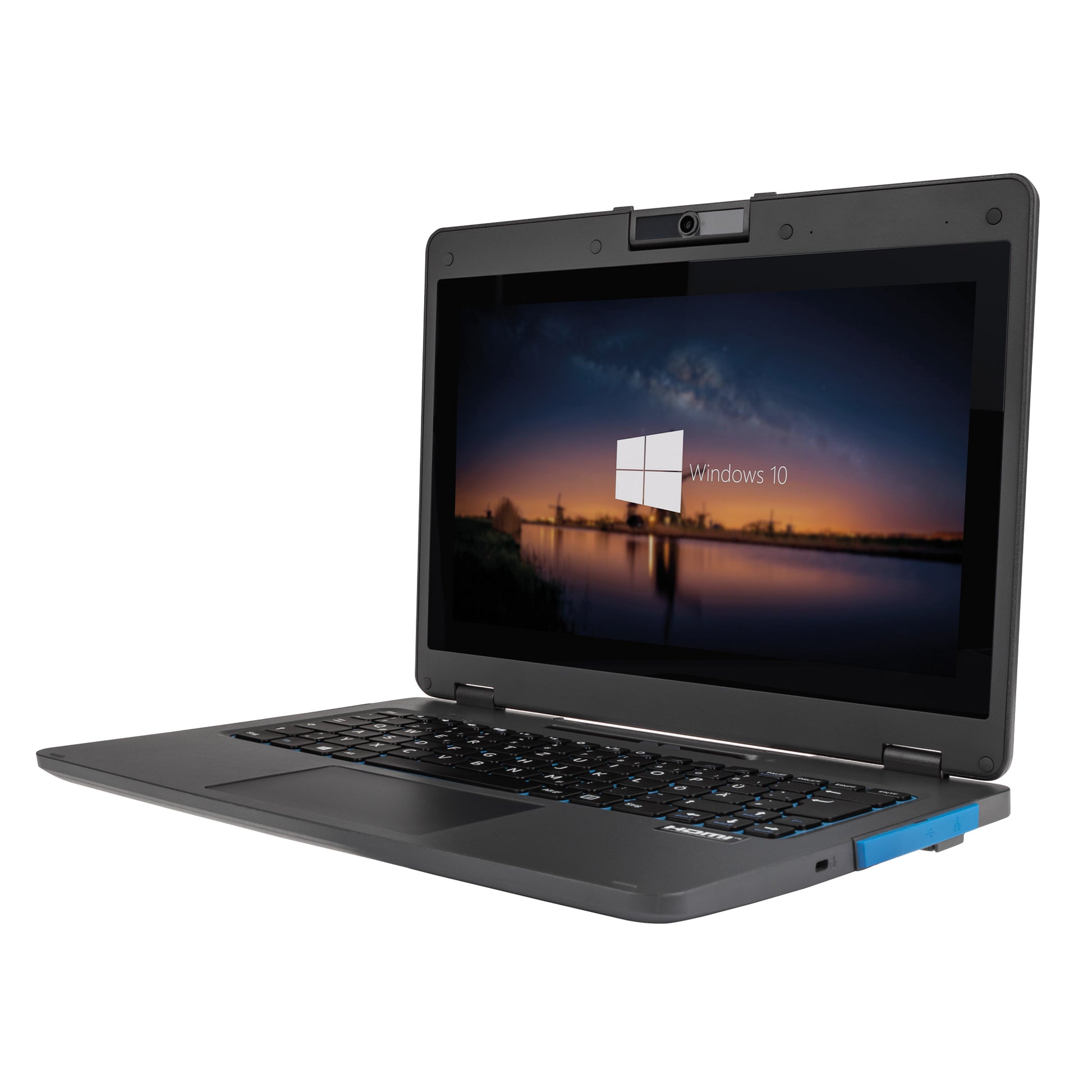 Bild vom amplio 6 Laptop - Seitenansicht rechts