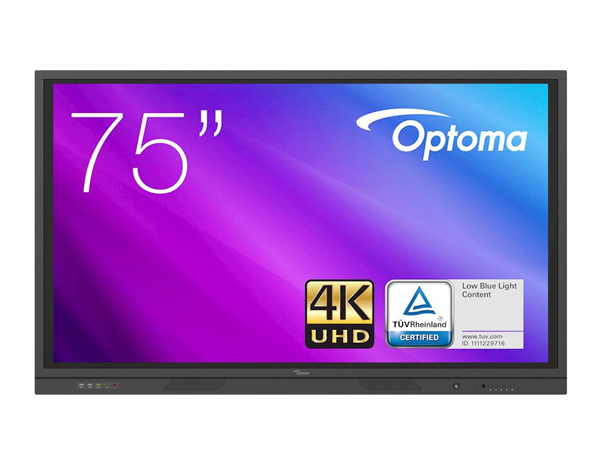 Bild eines interaktiven Displays von Optoma